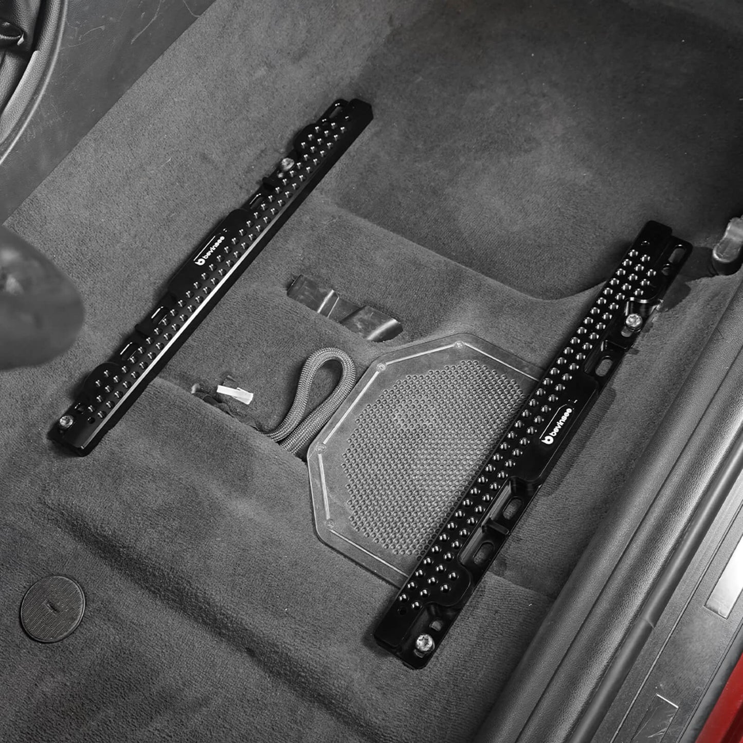 Aluminum Adjustable Seat Floor Mount Adapters For BMW E90 E92 E91 E82