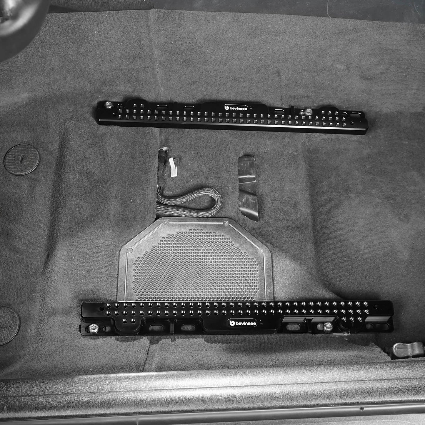 Aluminum Adjustable Seat Floor Mount Adapters For BMW E90 E92 E91 E82