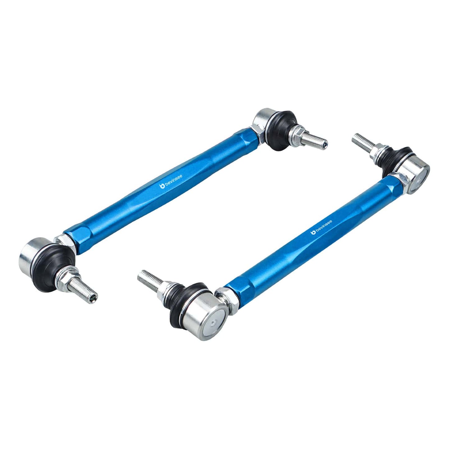 BEVINSEE Adjustable Sway Bar End Link Set For BMW E46 E85 323 325 328 330 Z4