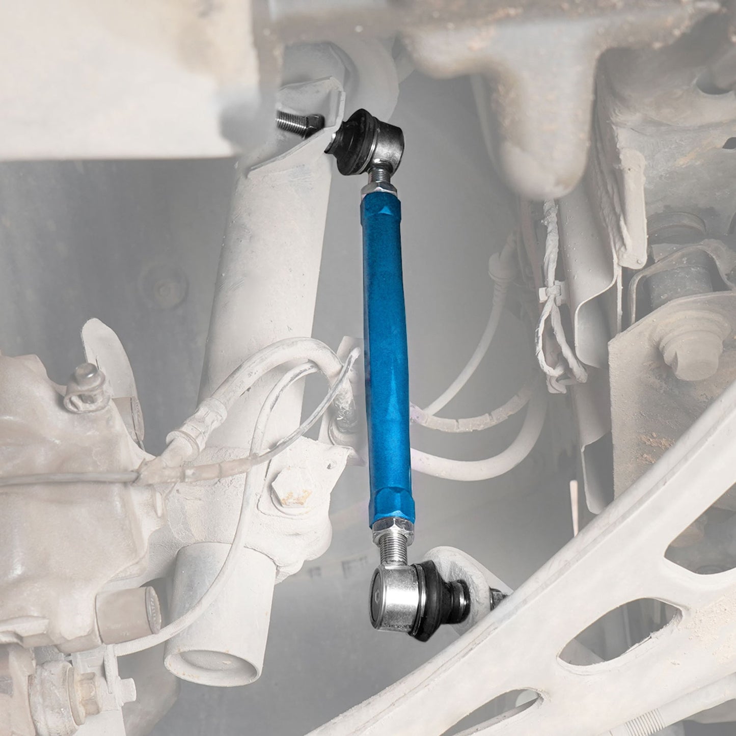 BEVINSEE Adjustable Sway Bar End Link Set For BMW E46 E85 323 325 328 330 Z4