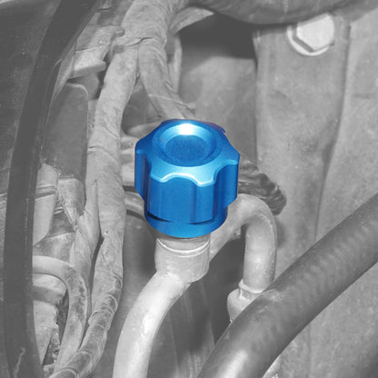 Aluminum Air Conditioning A/C Line Caps For BMW E36 E46 E60 E90 E92 Z4 E85