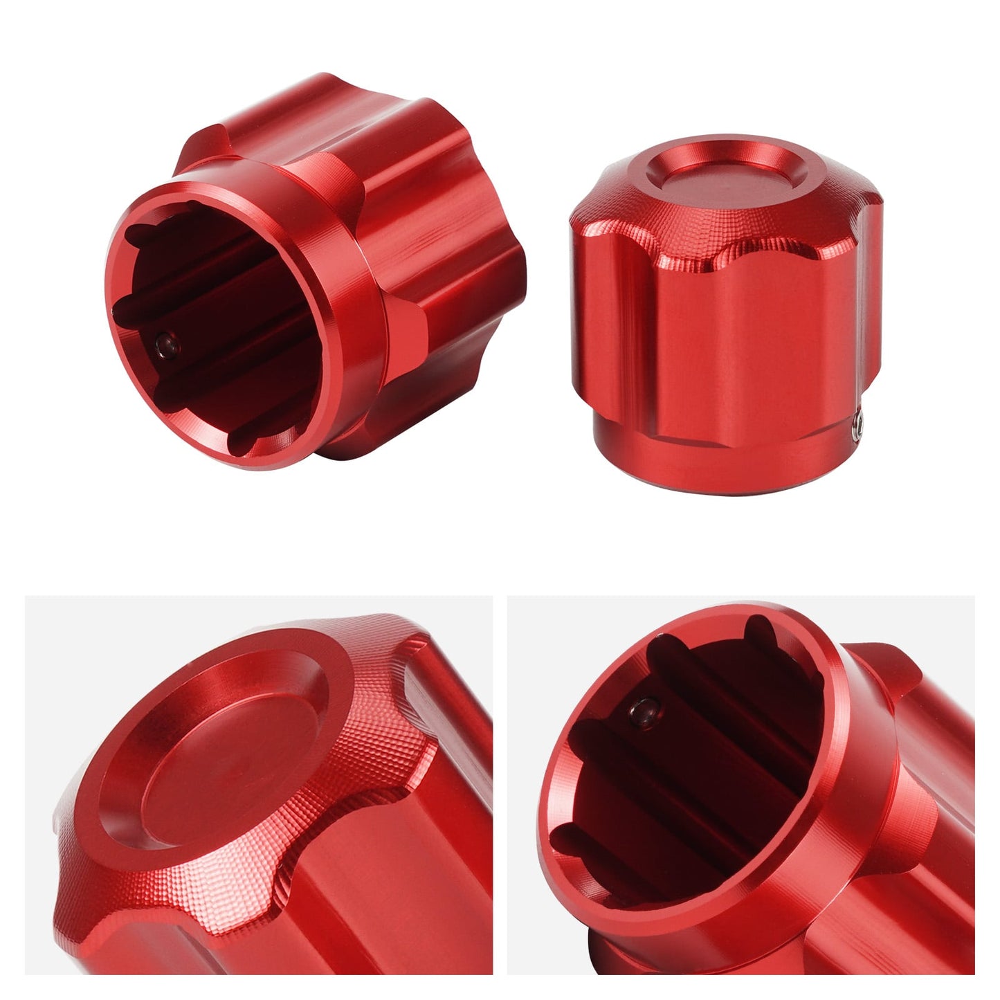 Aluminum Air Conditioning A/C Line Caps For BMW E36 E46 E60 E90 E92 Z4 E85