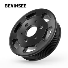 Aluminium Power Steering Pulley Belt Protection For BMW E8X E90 E91 E92 135i 335i N55 X1 E84 35ix