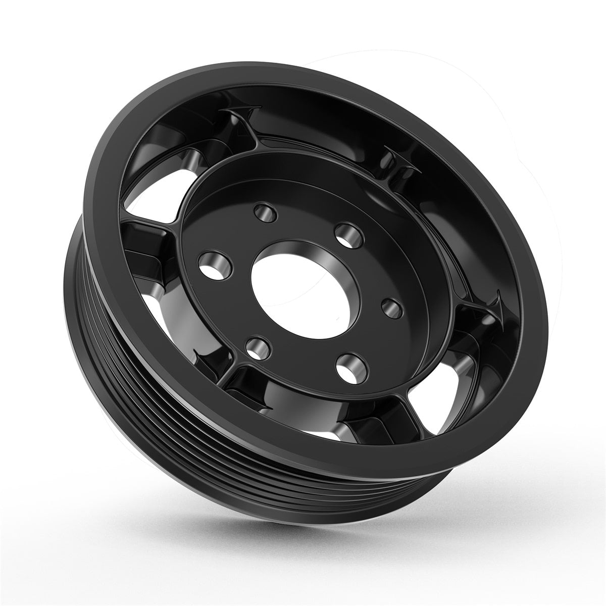 Aluminium Power Steering Pulley Belt Protection For BMW E8X E90 E91 E92 135i 335i N55 X1 E84 35ix