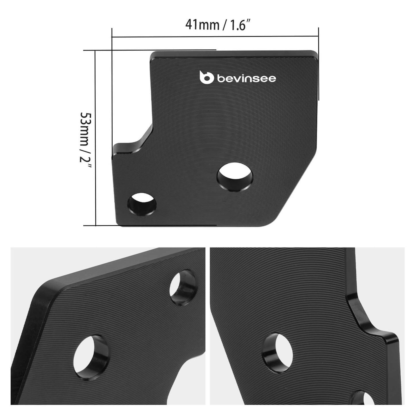 Aluminum Accelerator Pedal Spacer For VW MQB/MQB EVO Golf GTI MK7 MK8