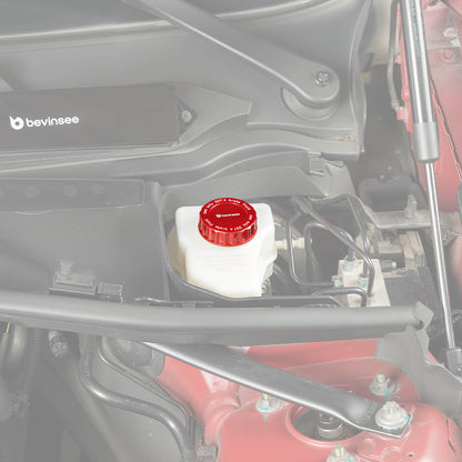 Aluminum Billet Brake Fluid Reservoir Cap For BMW 2-8 Series X3 X5 Z4