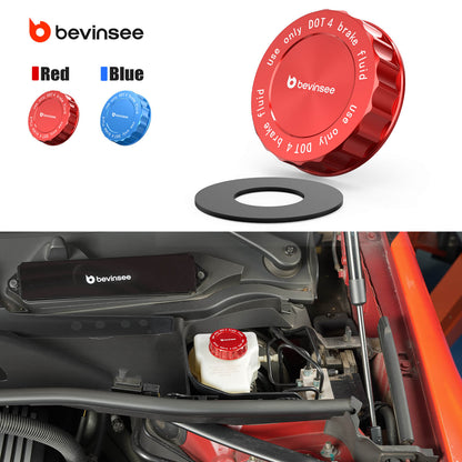 Aluminum Billet Brake Fluid Reservoir Cap For BMW 2-8 Series X3 X5 Z4