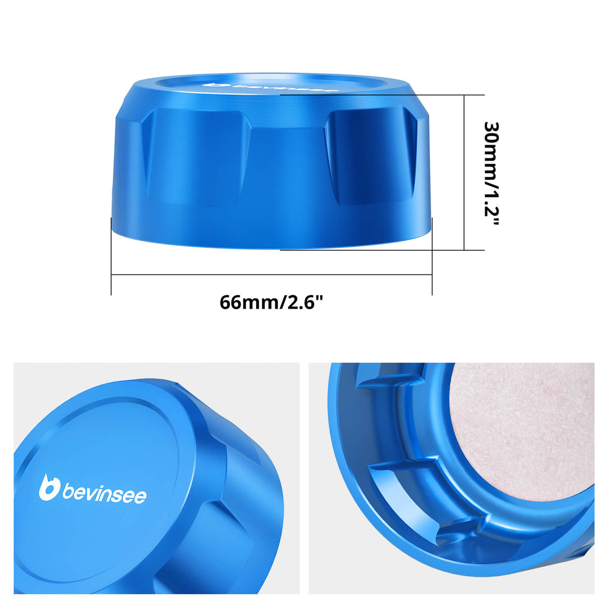 Aluminiowa osłona korka zbiornika chłodnicy powietrza doładowującego do silników BMW F30 F32 LCI G20 G22 B48 B58