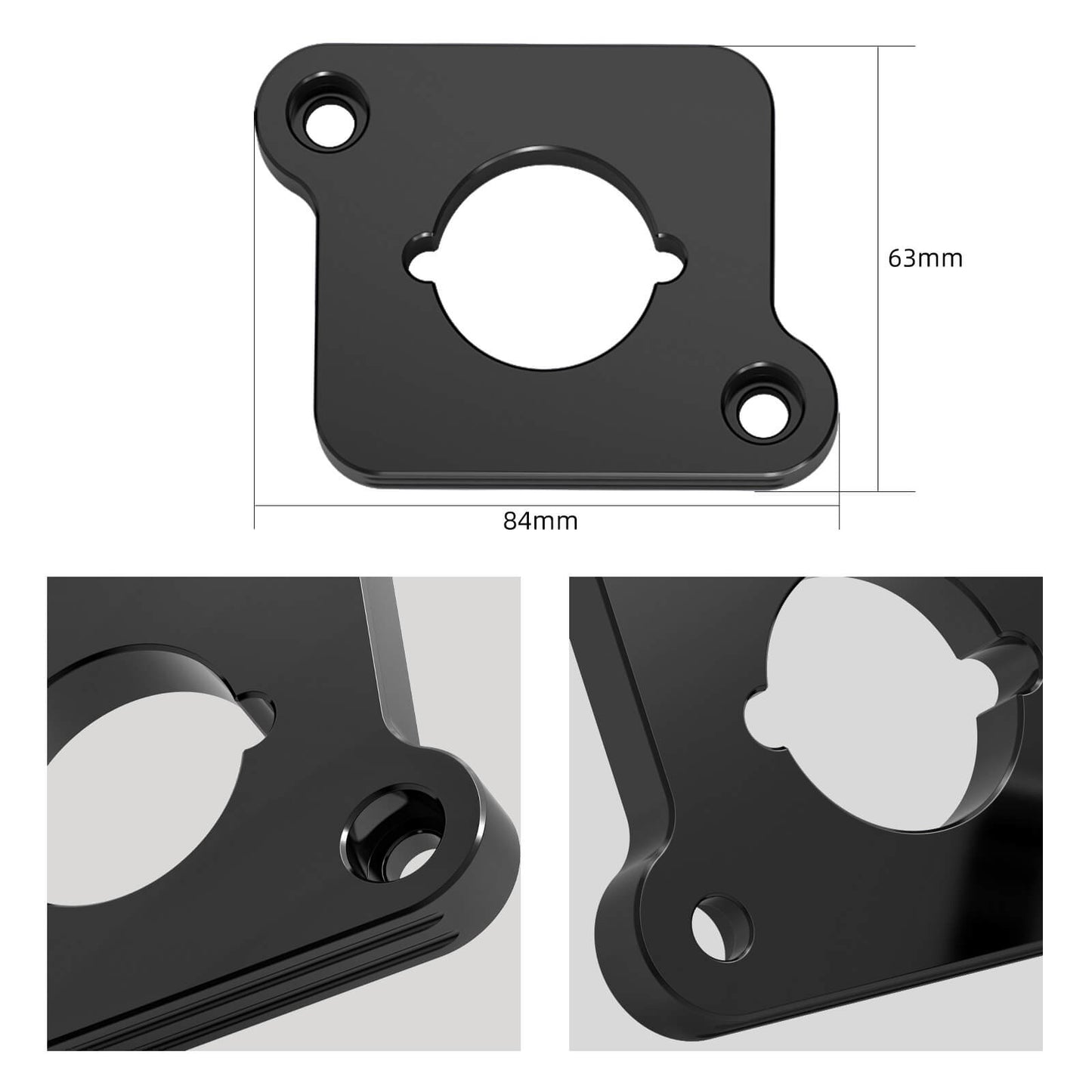 BEVINSEE Aluminum Coilpack Adapter Plates For Audi A4 A6 TT Golf MK4 1.8T to 2.0TFSI