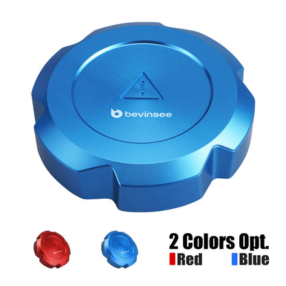 BEVINSEE Billet Aluminum Coolant Reservoir Cap For BMW