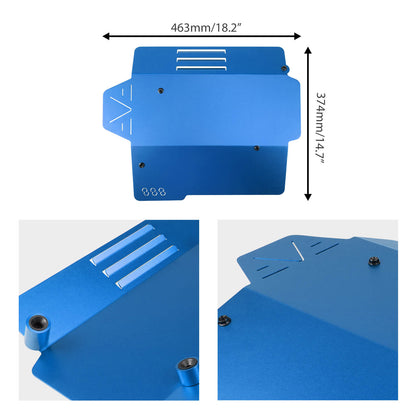 BEVINSEE Aluminum Engine Cover For VW Golf MK7/7.5 GTI Jetta GLI Atlas