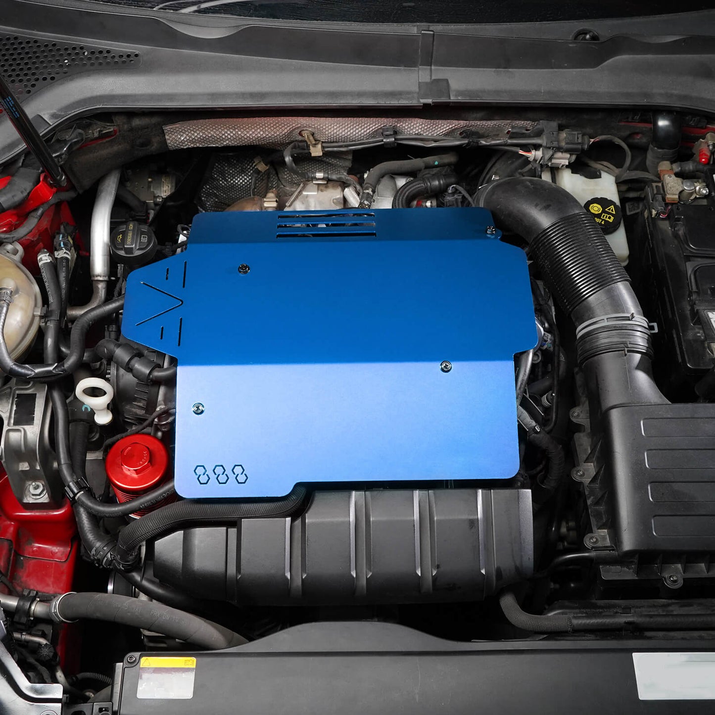 BEVINSEE Aluminum Engine Cover For VW Golf MK7/7.5 GTI Jetta GLI Atlas