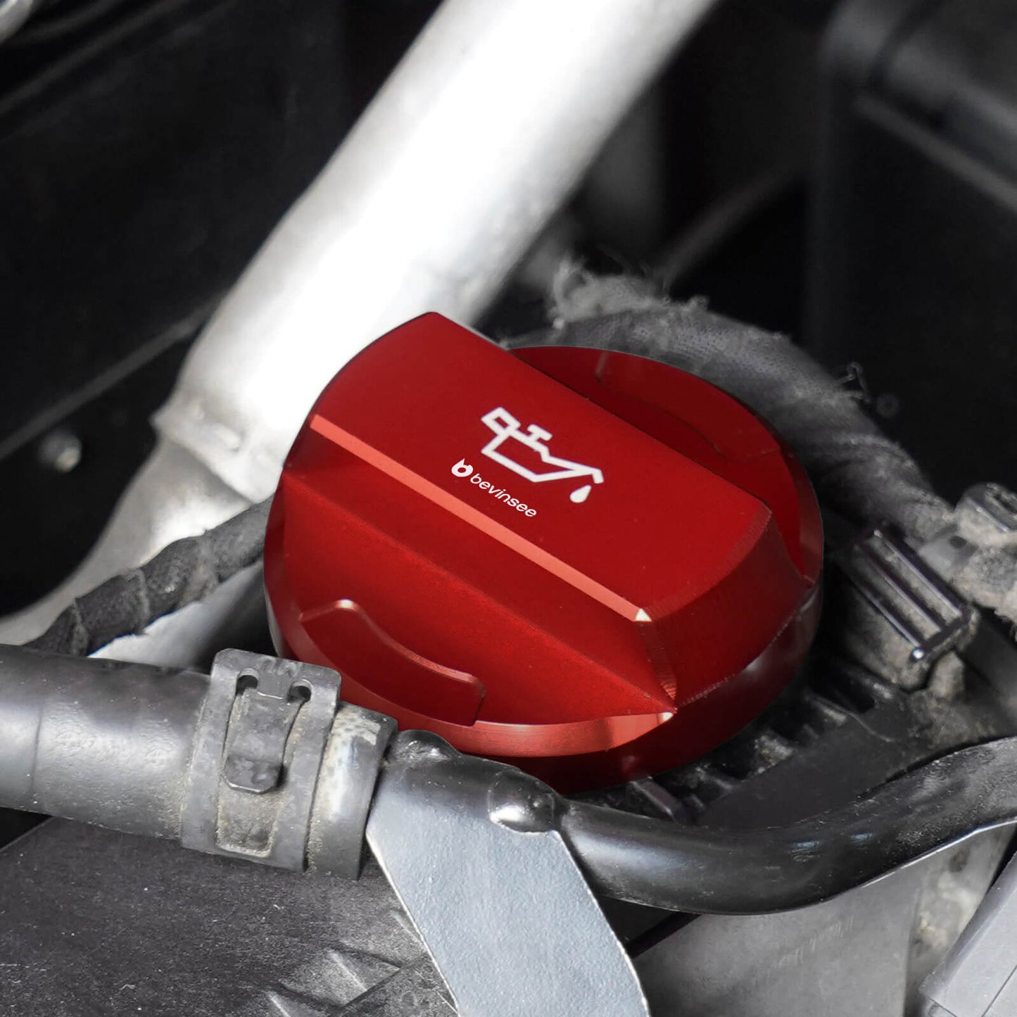 Aluminum Engine Oil Fill Cap for VW Golf Mk7 Passat B8 Audi A3 A4 A6