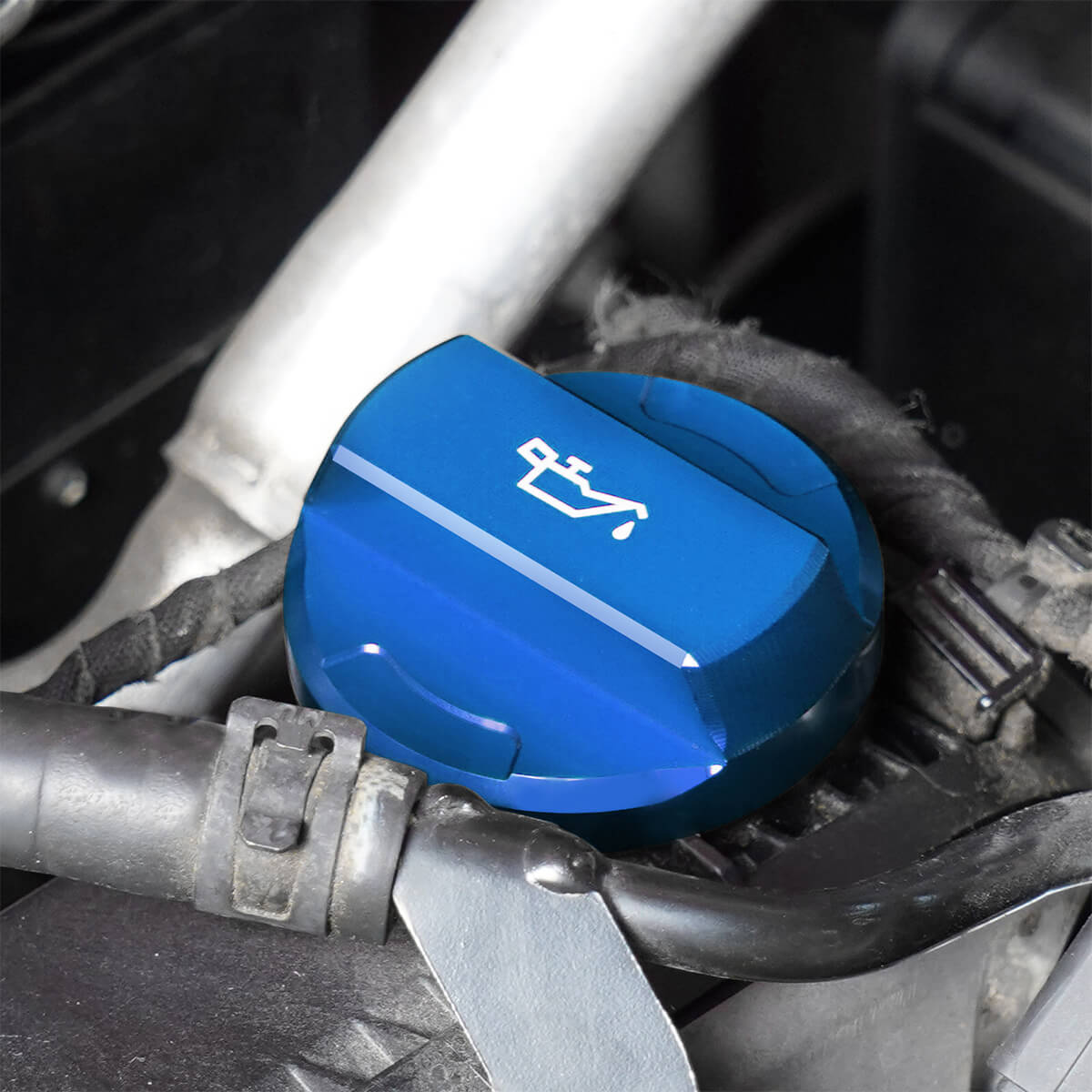 Aluminum Engine Oil Fill Cap for VW Golf Mk7 Passat B8 Audi A3 A4 A6