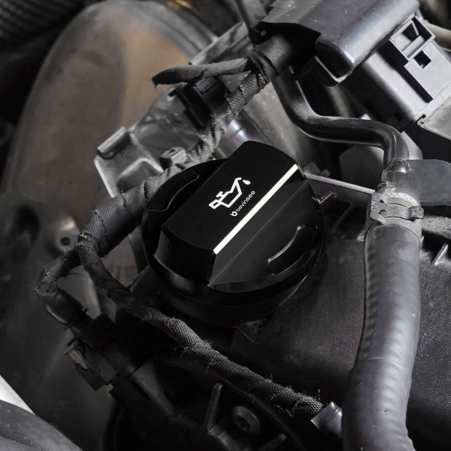 Aluminum Engine Oil Fill Cap for VW Golf Mk7 Passat B8 Audi A3 A4 A6