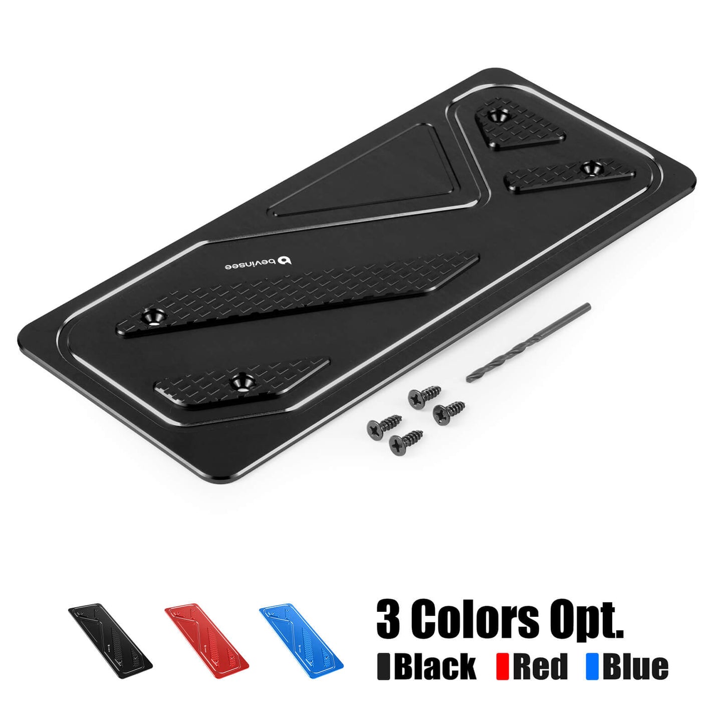 BEVINSEE Aluminum Foot Rest Pedal Cover For VW For Golf MK7 MK8 For Audi A3 8V Left Hand Drive