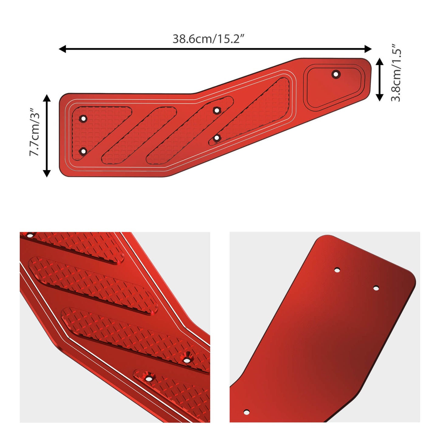 Aluminum Foot Rest Pedal Cover For VW Golf 7 GTI Audi A3 8V Right Hand Drive