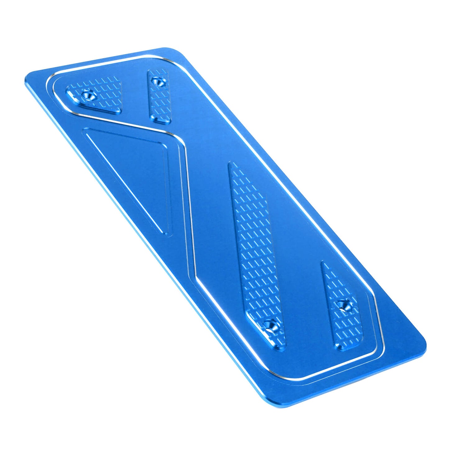 BEVINSEE Aluminum Foot Rest Pedal Cover For VW For Golf MK7 MK8 For Audi A3 8V Left Hand Drive