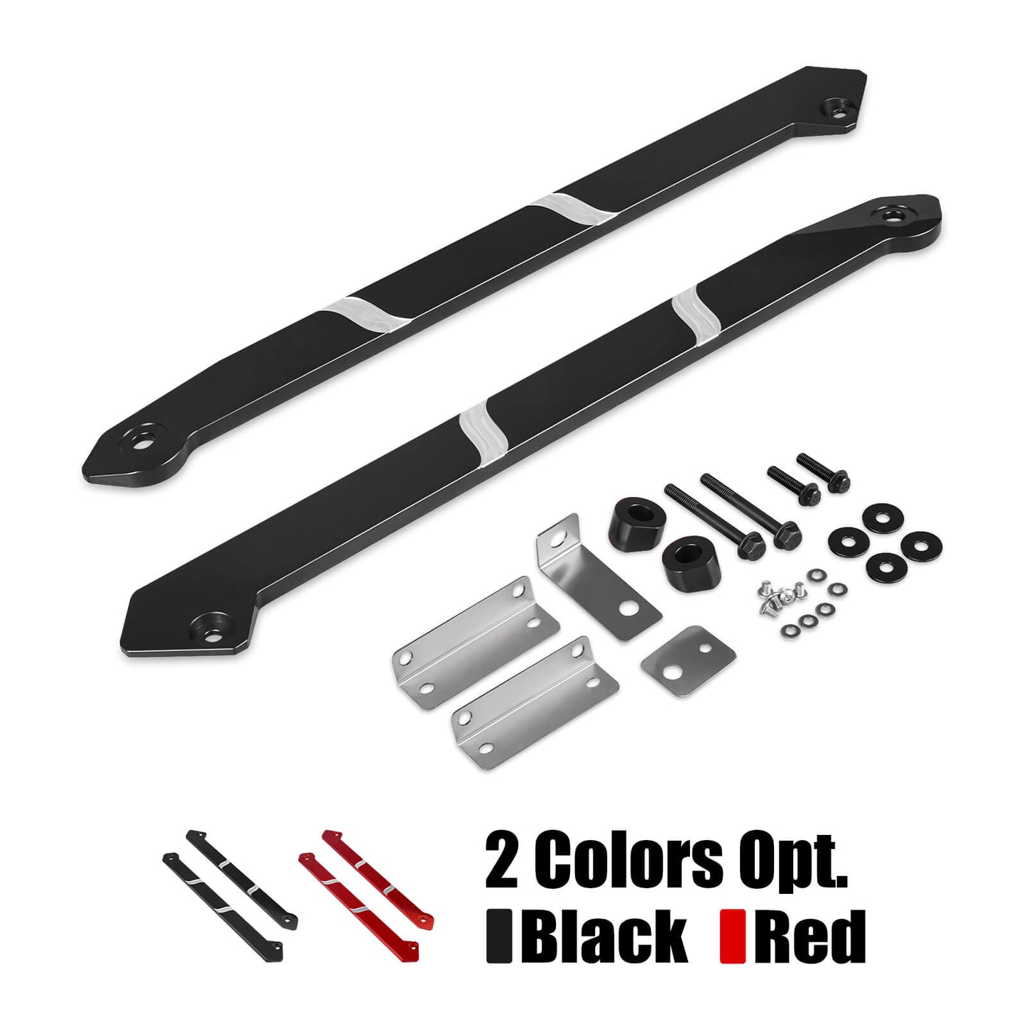 BEVINSEE Aluminum Front Light Bracket For VW MK7/7.5 GTD/GTI/R