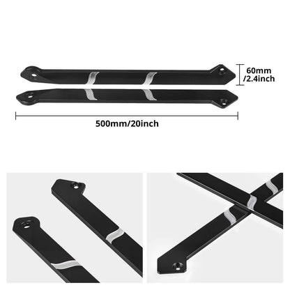 BEVINSEE Aluminum Front Light Bracket For VW MK7/7.5 GTD/GTI/R