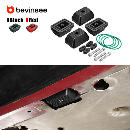 Aluminum Jack Pad Set For BMW E90 E92 E8X F30 F31 F32 F33 F20 F80 M3 M4 Supra A90