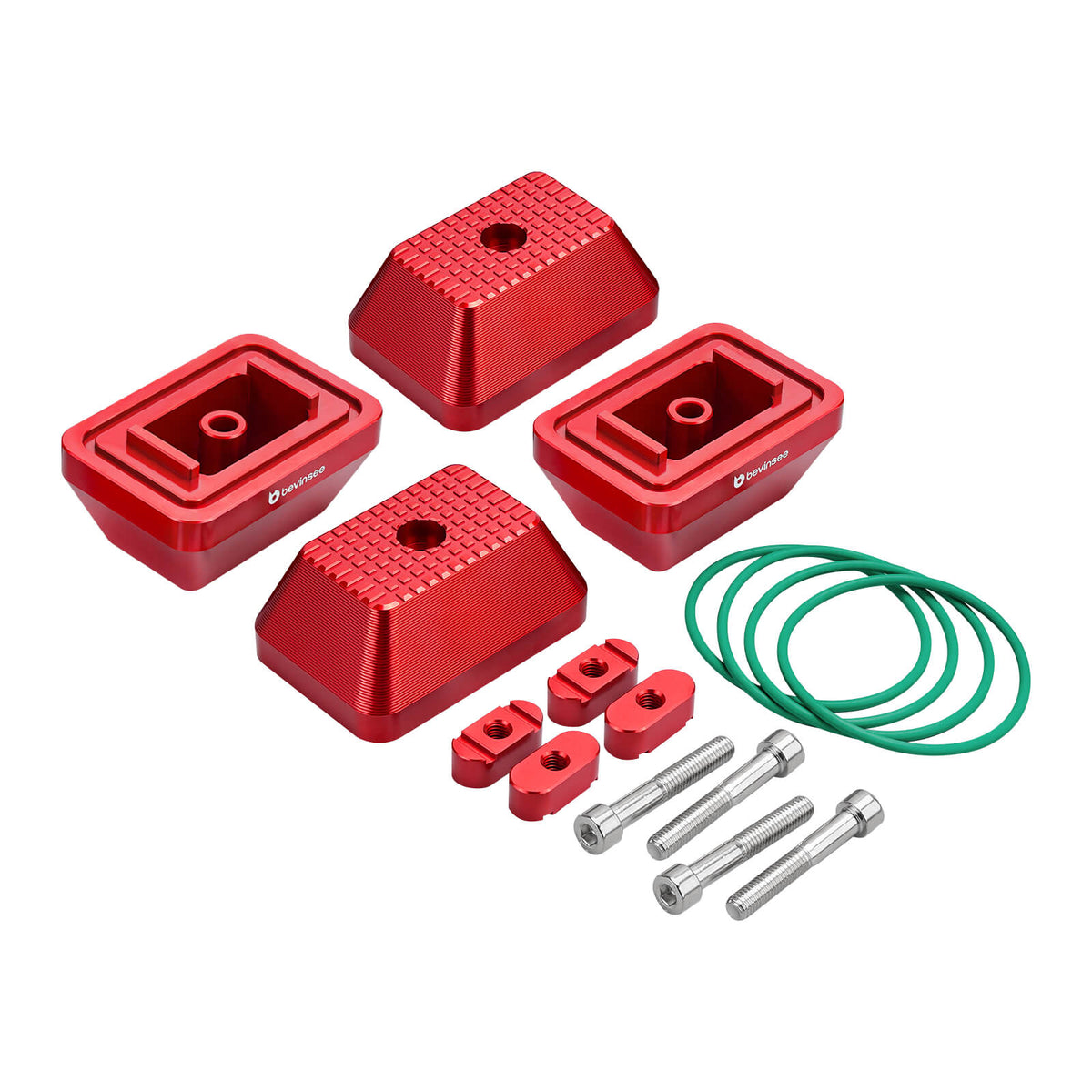Aluminum Jack Pad Set For BMW E90 E92 E8X F30 F31 F32 F33 F20 F80 M3 M4 Supra A90