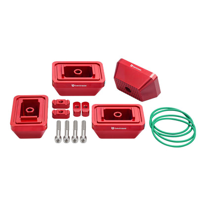 Aluminum Jack Pad Set For BMW E90 E92 E8X F30 F31 F32 F33 F20 F80 M3 M4 Supra A90