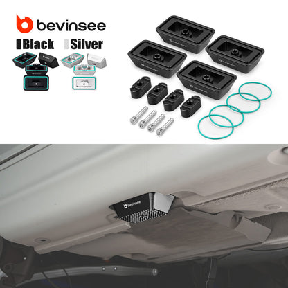BEVINSEE Billet Aluminum Jack Pad Set For BMW G20 G22 G23 G80 G82