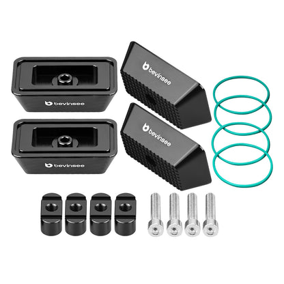 BEVINSEE Billet Aluminum Jack Pad Set For BMW G20 G22 G23 G80 G82