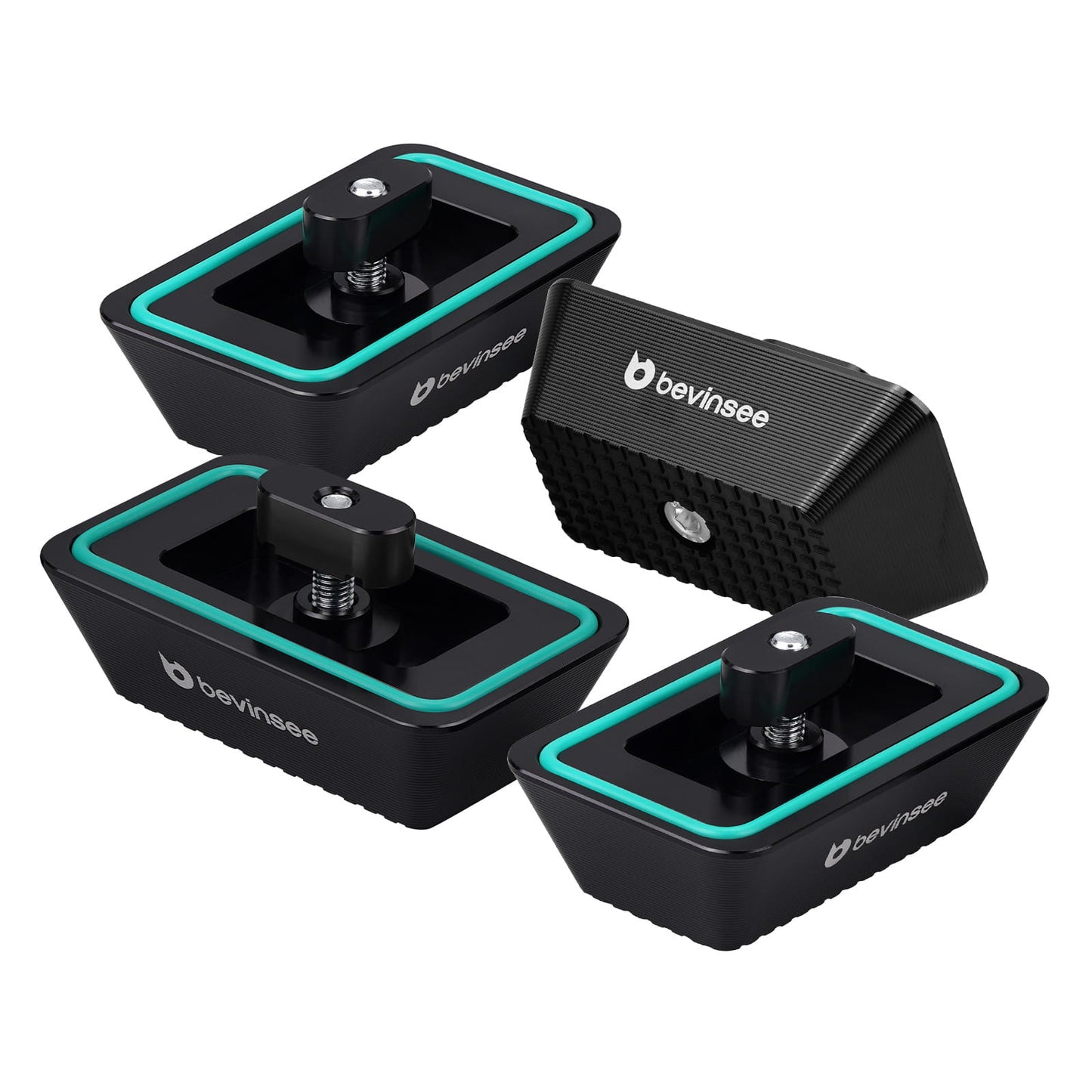 BEVINSEE Billet Aluminum Jack Pad Set For BMW G20 G22 G23 G80 G82