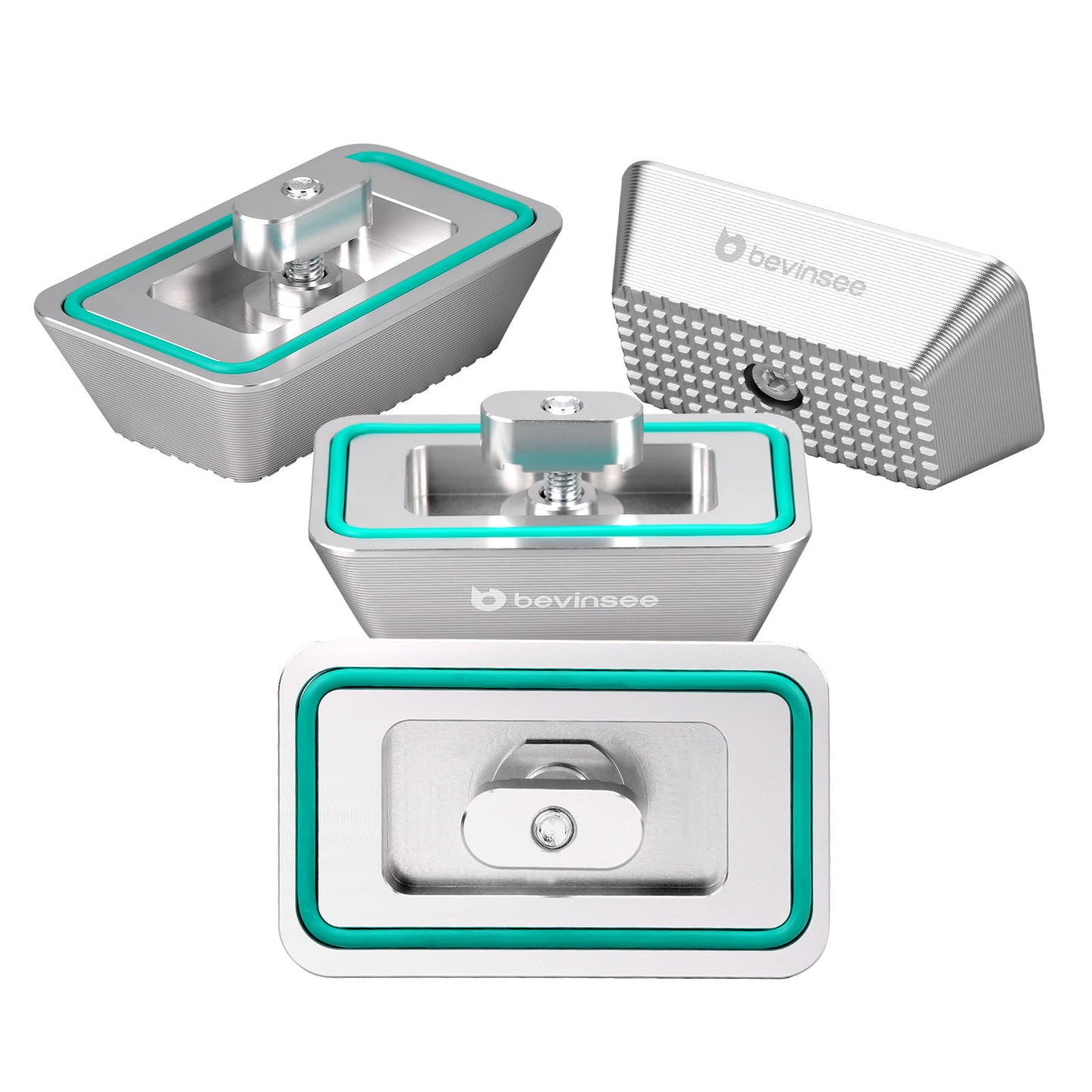 BEVINSEE Billet Aluminum Jack Pad Set For BMW G20 G22 G23 G80 G82