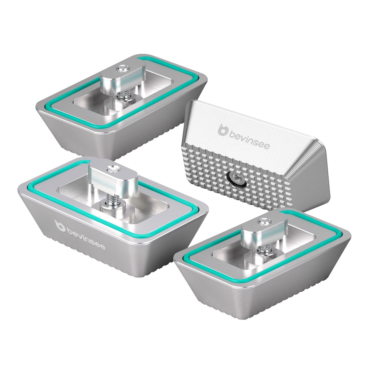 BEVINSEE Billet Aluminum Jack Pad Set For BMW G20 G22 G23 G80 G82