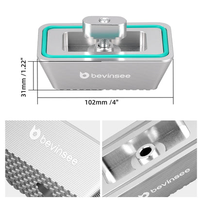 BEVINSEE Billet Aluminum Jack Pad Set For BMW G20 G22 G23 G80 G82