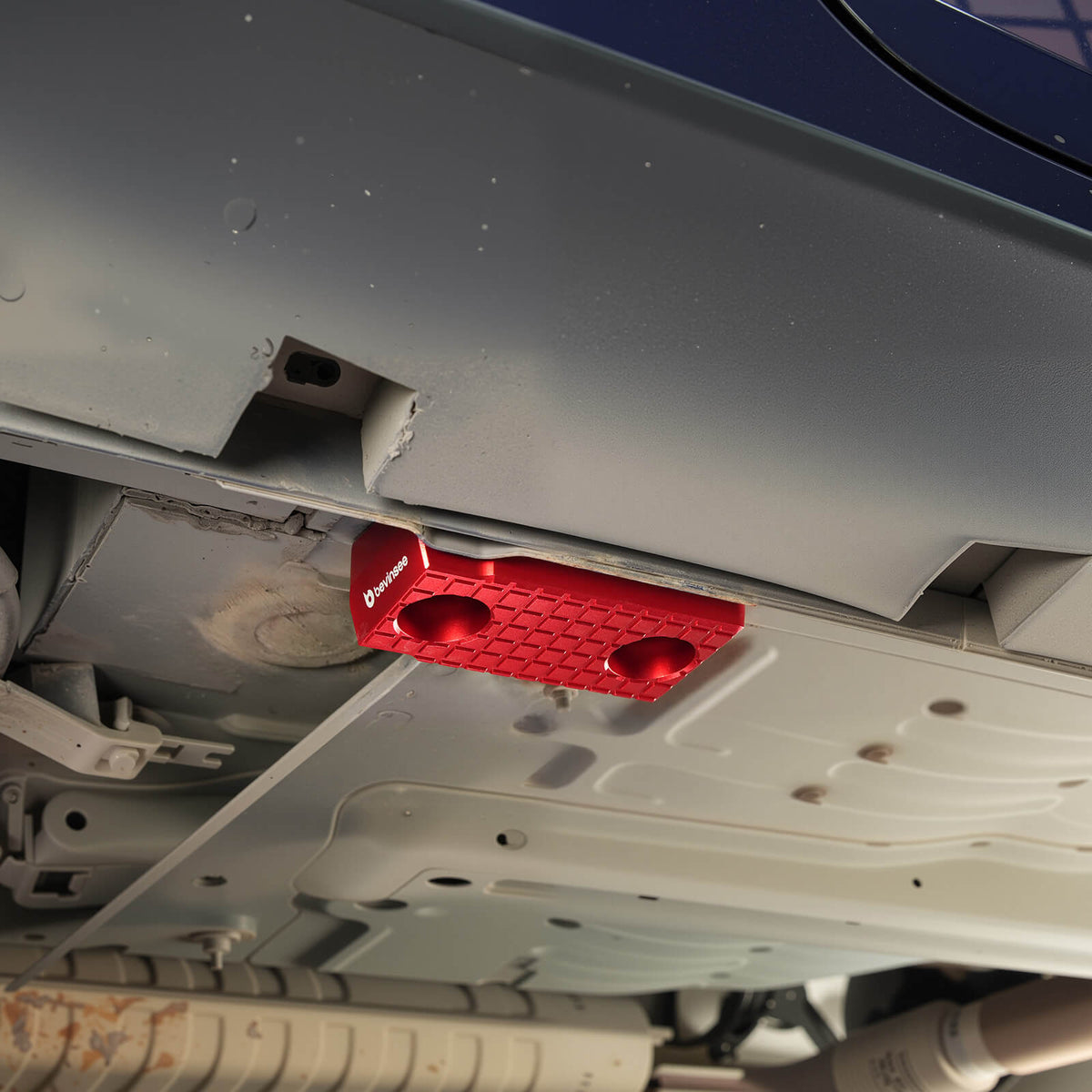 Set di tamponi di sollevamento in alluminio BEVINSEE per Ford Mustang S550 2015-2023