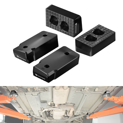 Set di tamponi di sollevamento in alluminio BEVINSEE per Ford Mustang S550 2015-2023