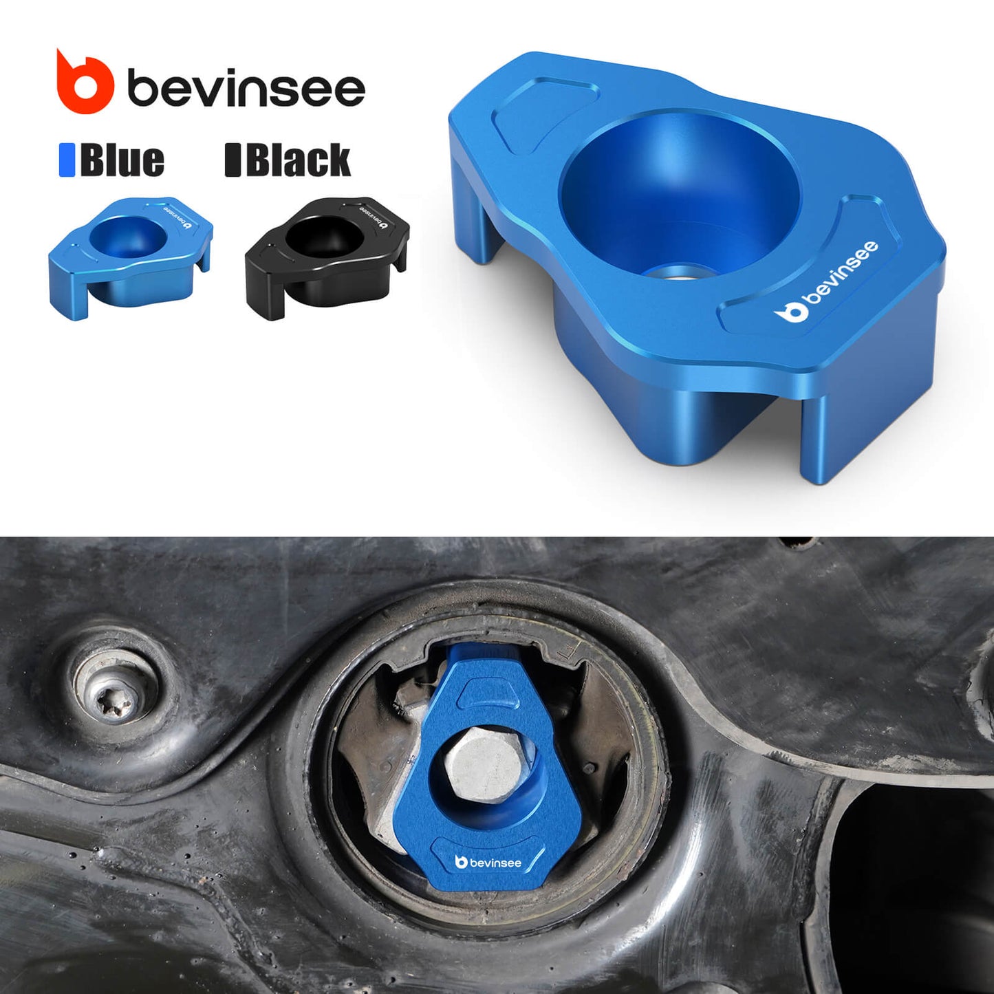 Aluminum Lower Motor Mount Insert for VW MK7/8 for Audi A3