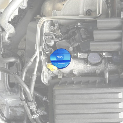 Aluminum Oil Filler Cap Cover For VW EA211 Engine 1.0 TSI, 1.2 TSI, 1.4 TSI, 1.4 GTE/hybrid