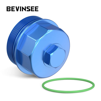 Aluminum Oil Filter Housing Cap For BMW E90 E92 E93 M3 S65 V8 Engine