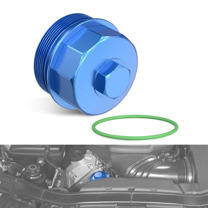 Aluminum Oil Filter Housing Cap For BMW E90 E92 E93 M3 S65 V8 Engine