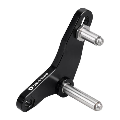 BEVINSEE Aluminum Relay Lever Assembly For VW GOLF MK5/6 For JETTA MK5/6 For MQ200 5 speed
