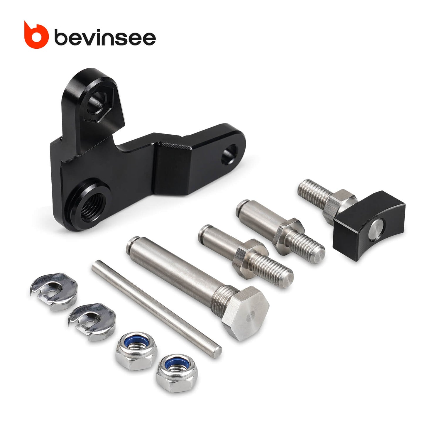 BEVINSEE Aluminum Relay Lever Assembly For MQ250 5 speed  For VW Golf MK4 MK5 MK6