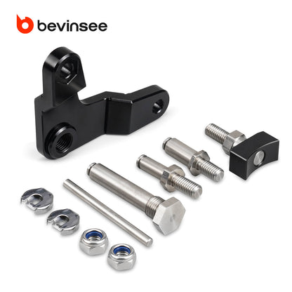 BEVINSEE Aluminum Relay Lever Assembly For MQ250 5 speed  For VW Golf MK4 MK5 MK6