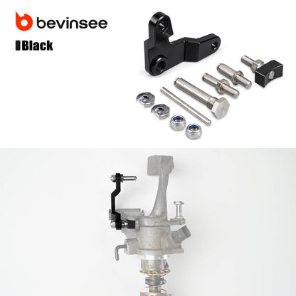 BEVINSEE Aluminum Relay Lever Assembly For MQ250 5 speed  For VW Golf MK4 MK5 MK6