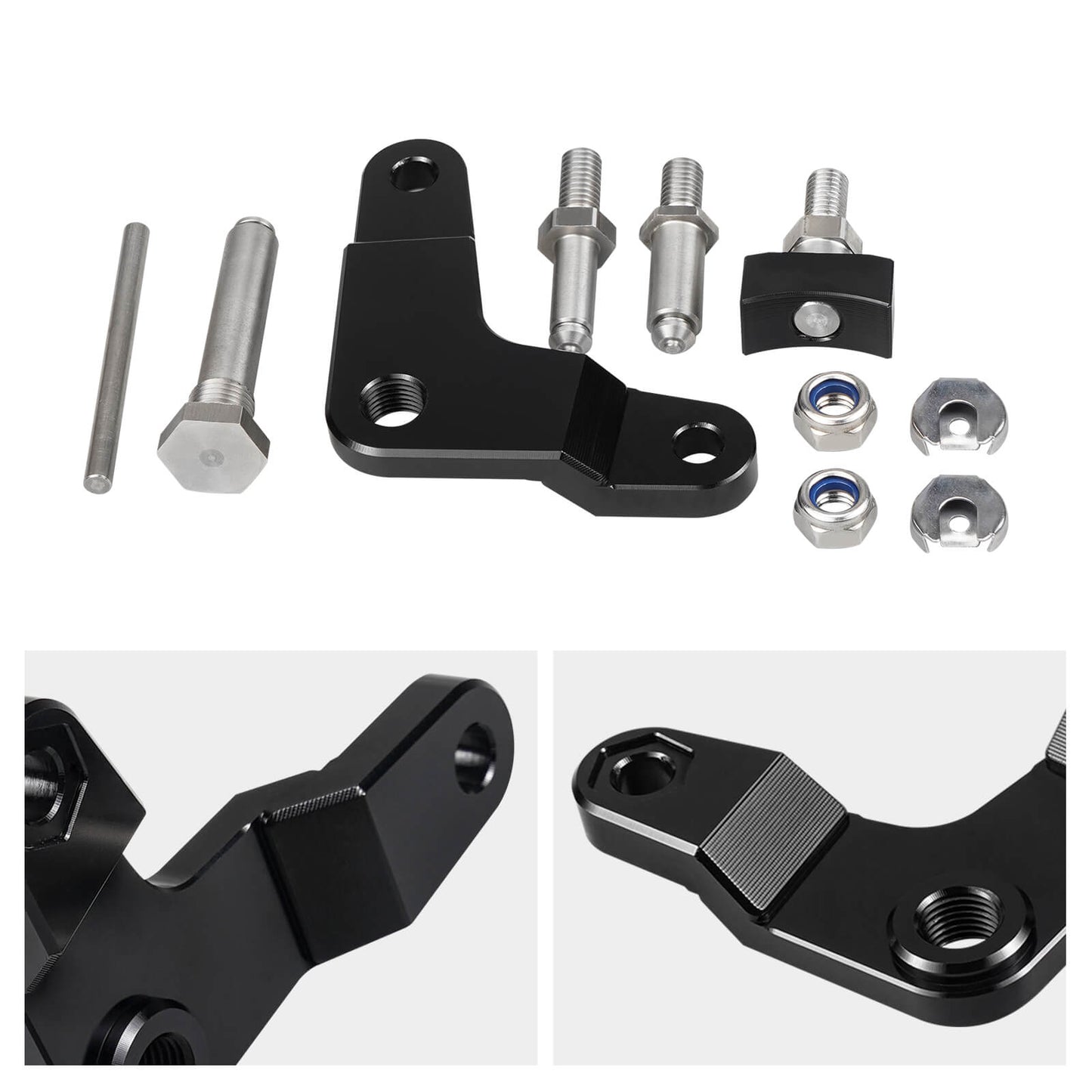 BEVINSEE Aluminum Relay Lever Assembly For MQ250 5 speed  For VW Golf MK4 MK5 MK6