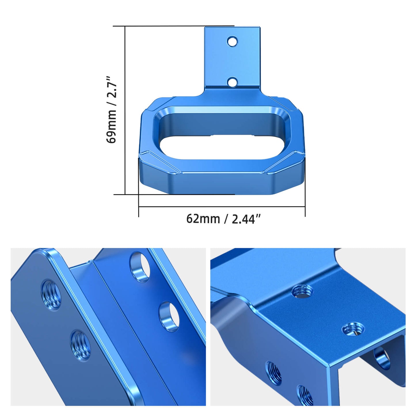 Aluminum Seat Release Handle Set For VW Golf MK5 MK6 MK7 Jetta