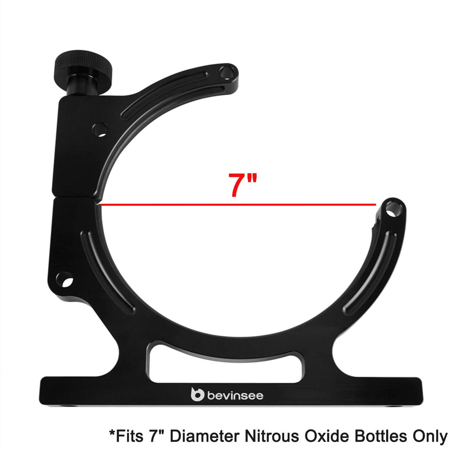 Anodized Nitrous Oxide Bottle Brackets For Nissan X-Trail Navara Qashqai