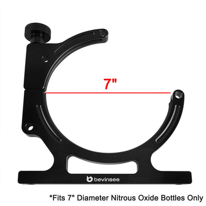 Anodized Nitrous Oxide Bottle Brackets For Nissan X-Trail Navara Qashqai