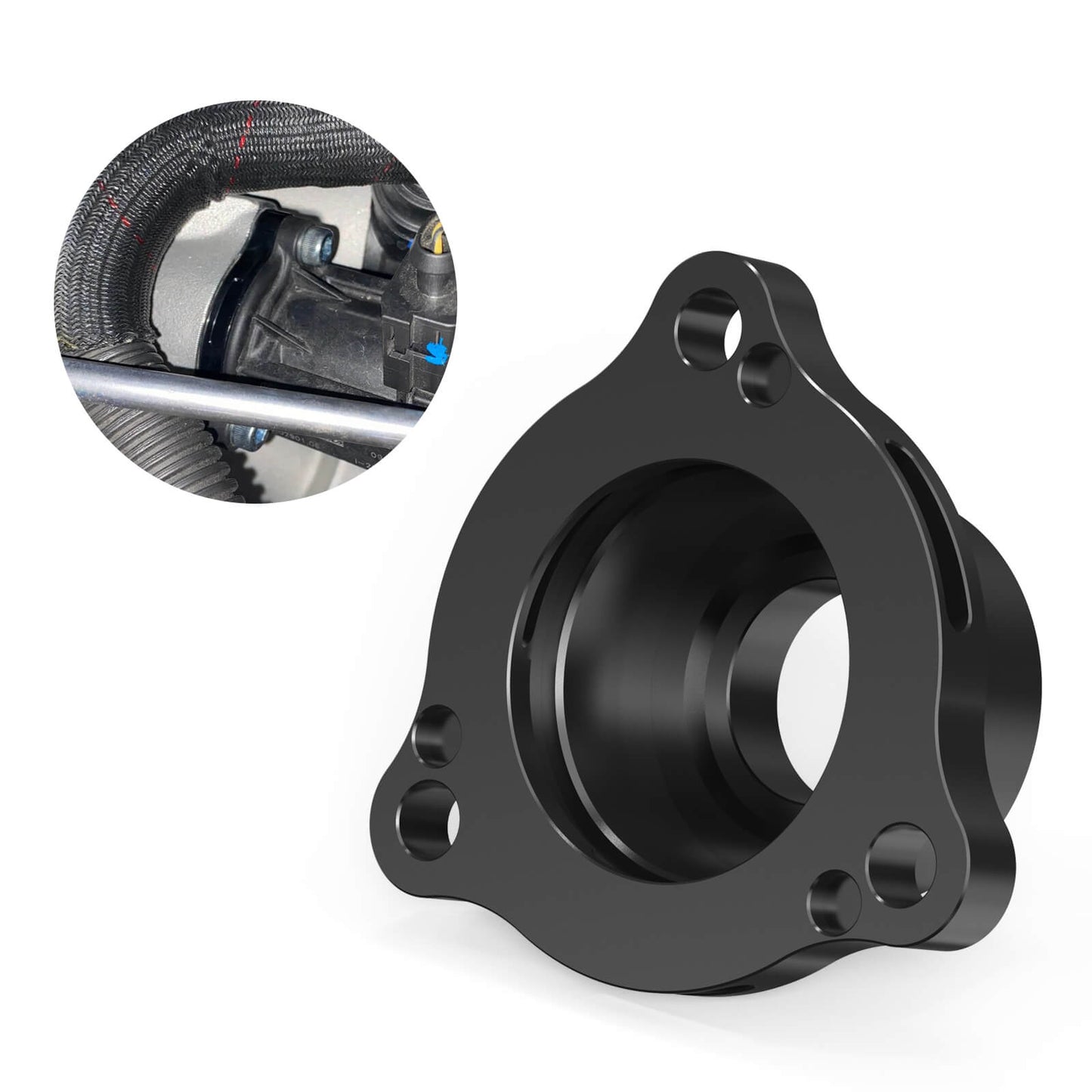 Anodised Atmospheric Blow off Valve Spacer VW GTI Golf R Jetta