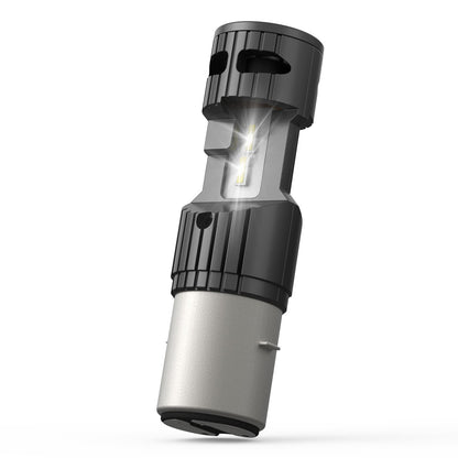 BEVINSEE BA20D H6 LED Motorcycle Headlight 70W 12000LM Hi/Lo Beam