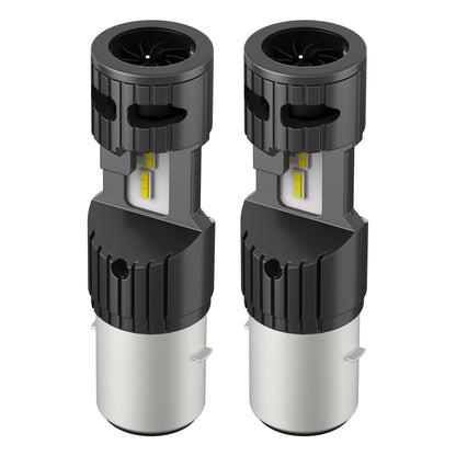 BEVINSEE BA20D H6 LED Motorcycle Headlight 70W 12000LM Hi/Lo Beam